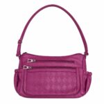 tolo ladies faux leather pocket detail shoulder bag