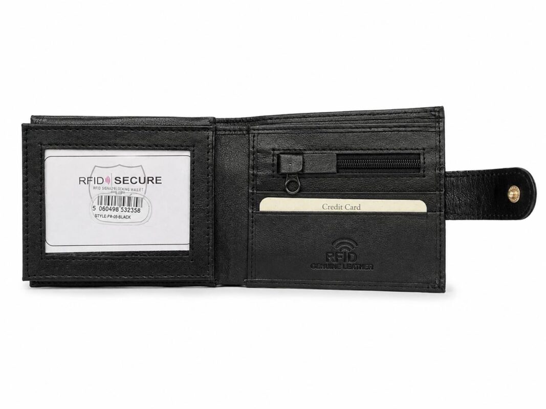 rfid leather wallet pr 05