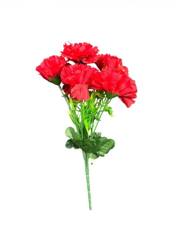 artificial carnation flower bush td 2043
