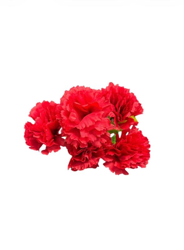 artificial carnation flower bush td 2043