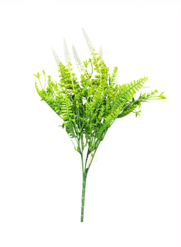 artificial fern & wildflower greenery spray td 3005