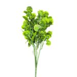 artificial green pom pom succulent plant td 3008